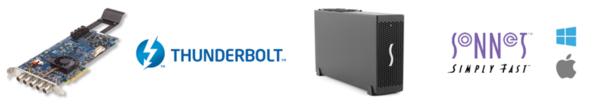 Epoch | 4K Supernova. Sonnet Echo Express SE III-D.