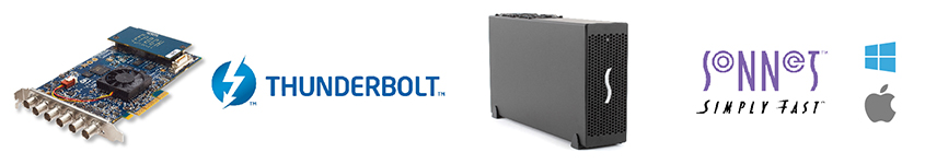 Epoch | 4K Supernova S+. Sonnet Echo Express SE III-D.