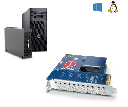 KRONOS K8. Multi-channel 4K/UHD on a single card for maximum flexibility